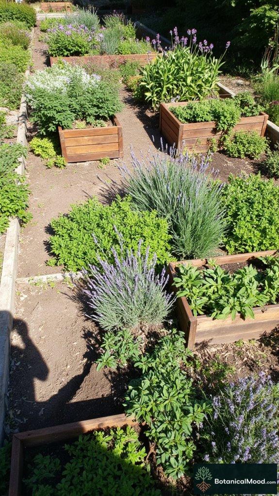 tiered beds for compact gardens