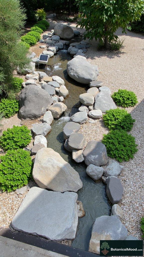 tranquil urban water features