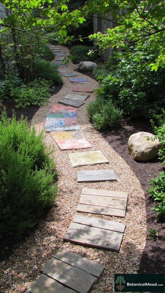 unique garden pathway designs