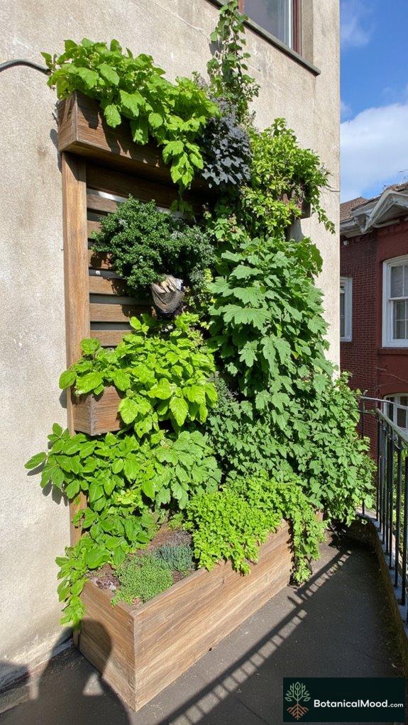urban edible vertical gardens