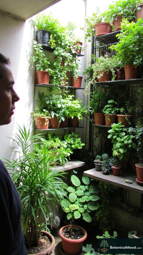 vertical design for small gardens