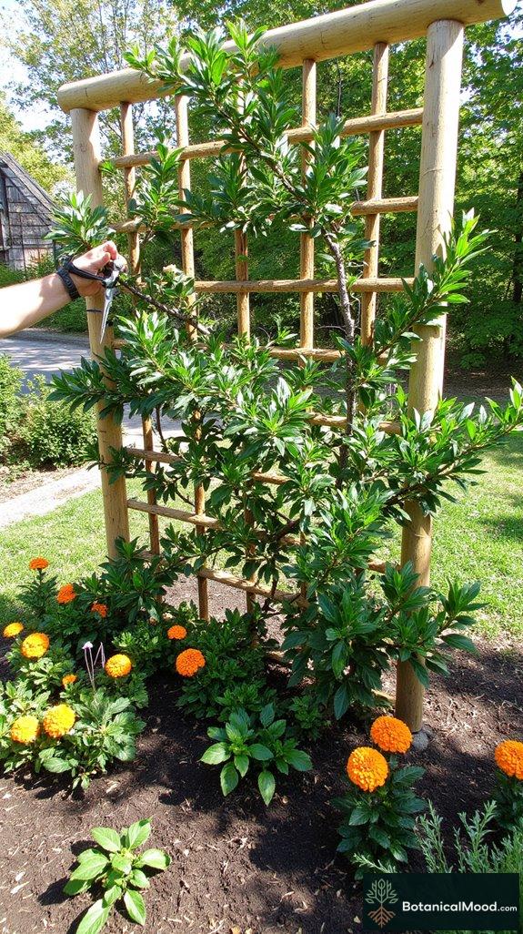 vertical fruit garden design