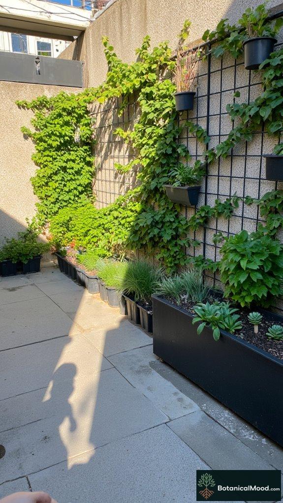 vertical garden design benefits