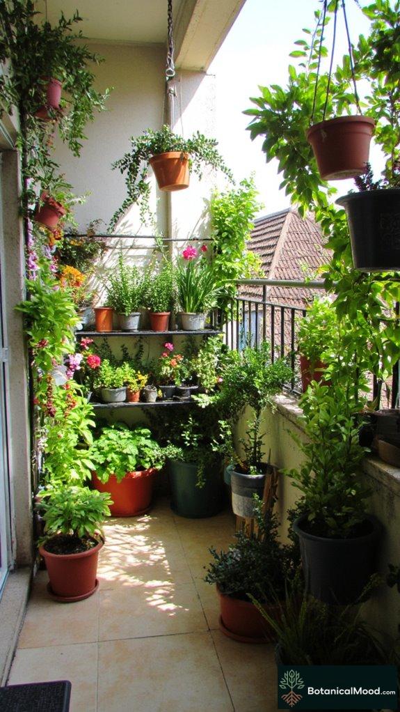 vertical gardening for balconies