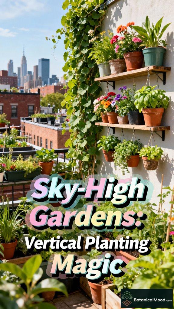 Sky-High Gardens: Small Space Vertical Planting Magic