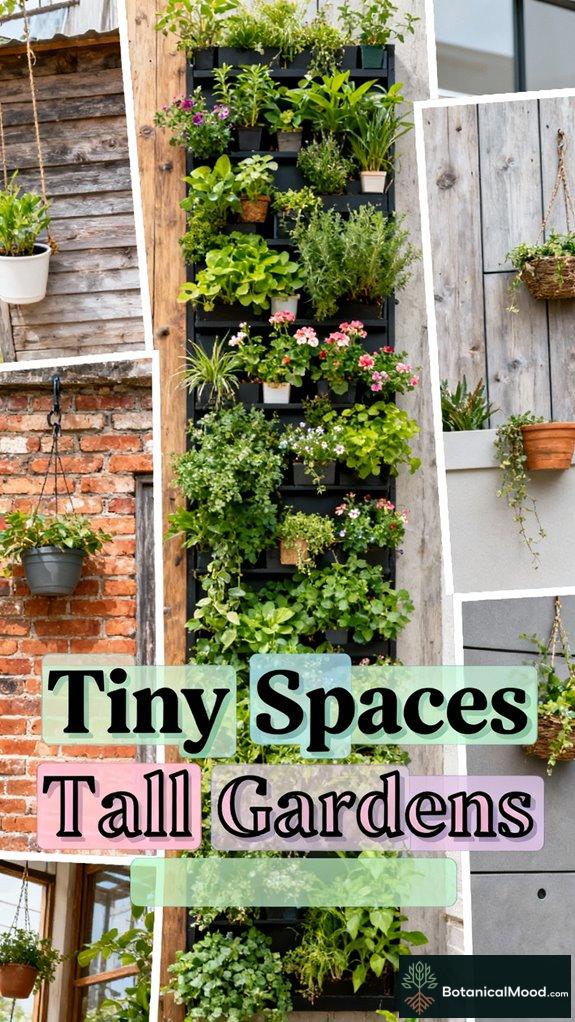 Tiny Spaces Tall Gardens: Transform Walls Into Green Havens