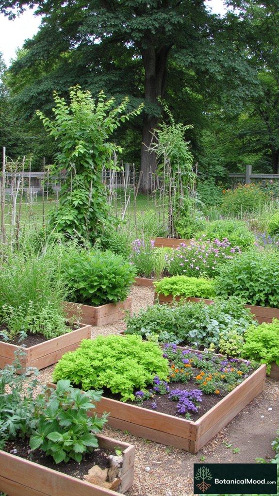 vertical raised planting beds