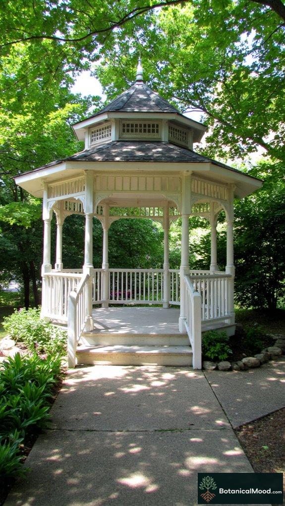 victorian elegance in gardens