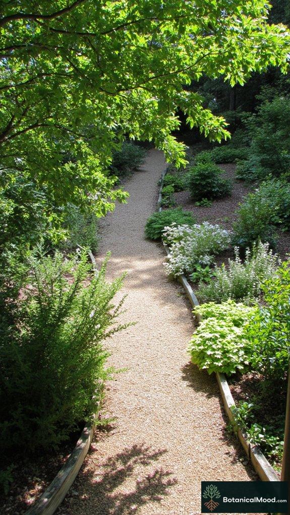whimsical cottage garden paths