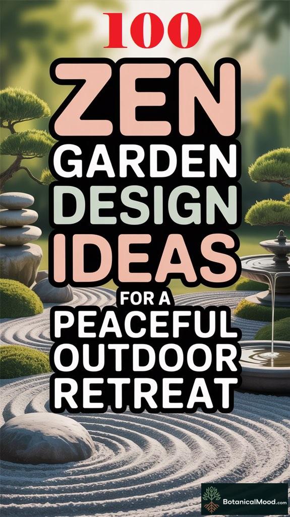 100 Zen Garden Design Ideas for a Peaceful Outdoor Retreat