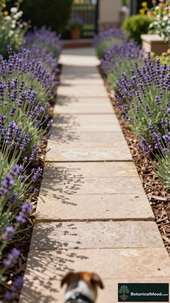 aromatic pet path landscaping
