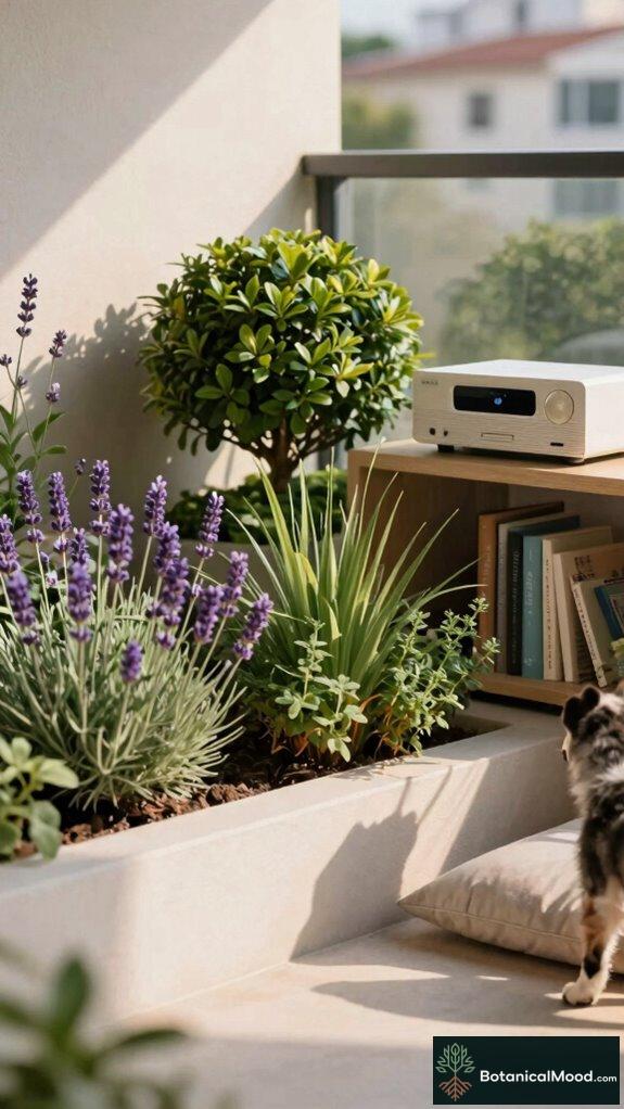 calming auditory therapy environment