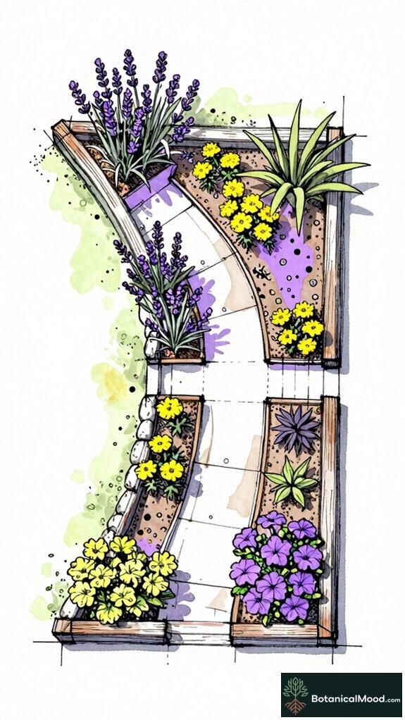 cat safe lavender border garden