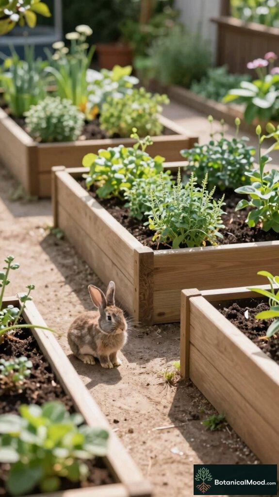 cedar herb beds design