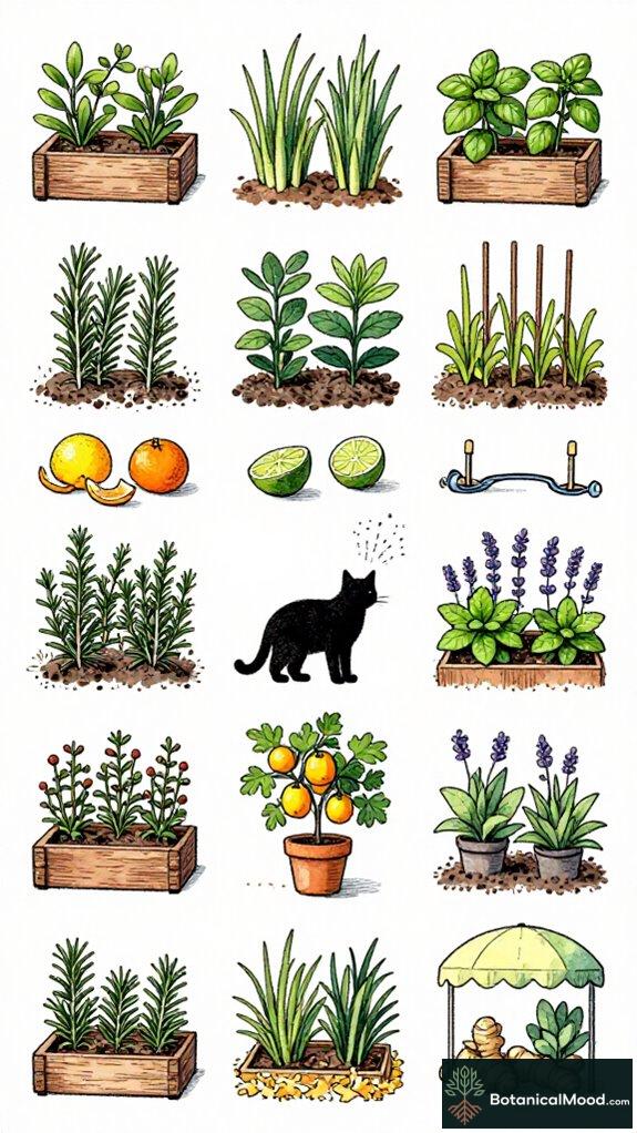 citrus plants deter pets