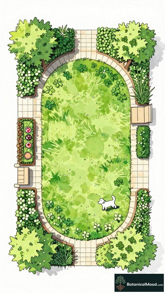 clover lawn planting techniques