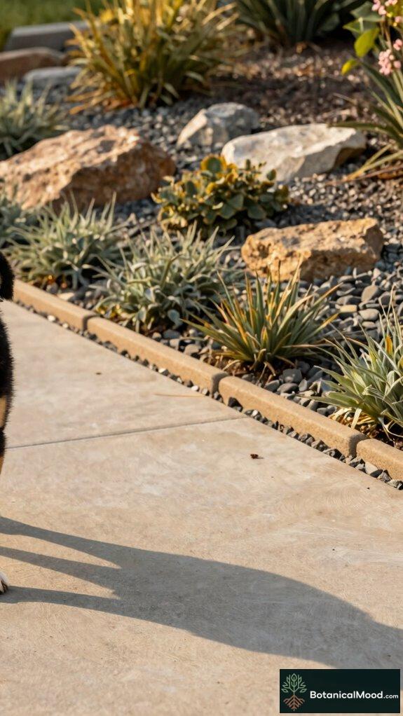 deter digging stabilize soil