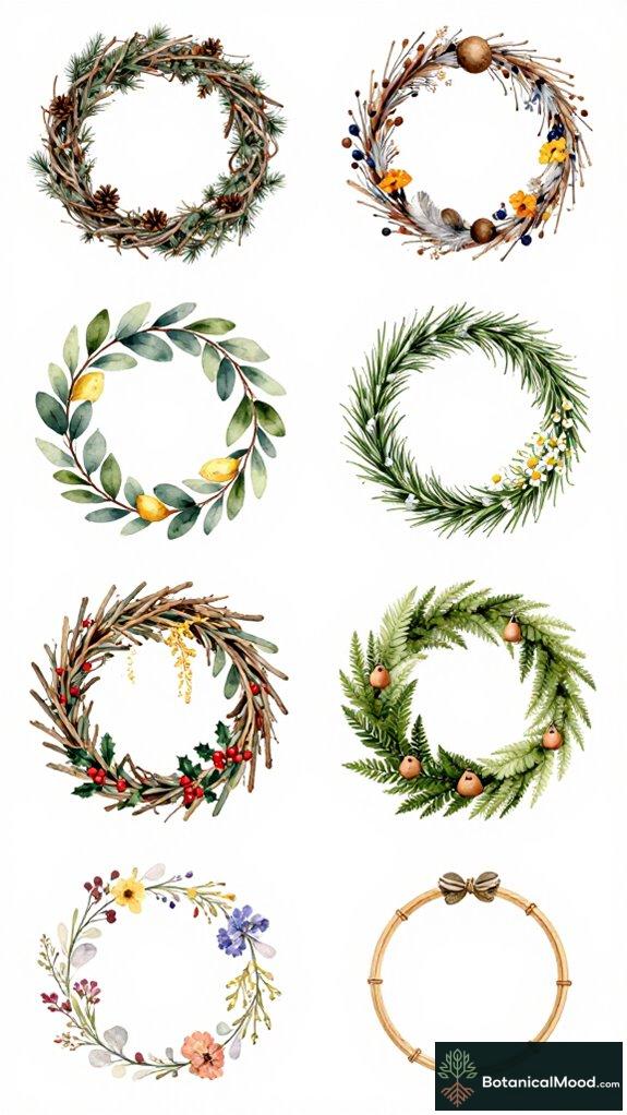diy wreaths for birds