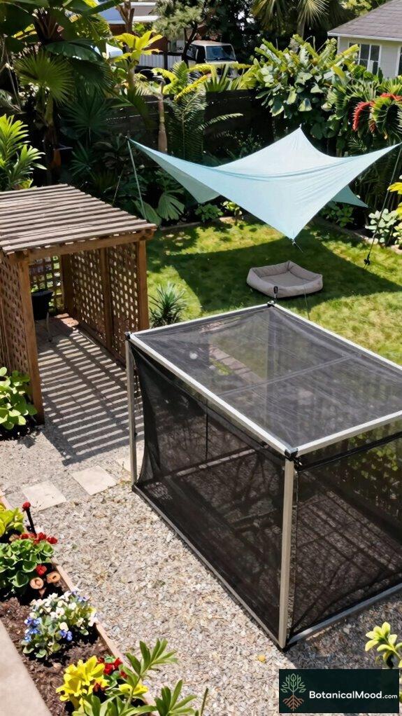 dog friendly shade structure options