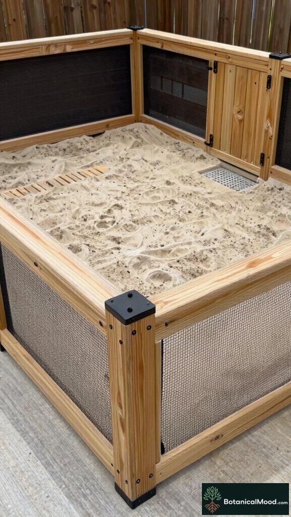 dog safe enclosure materials selection