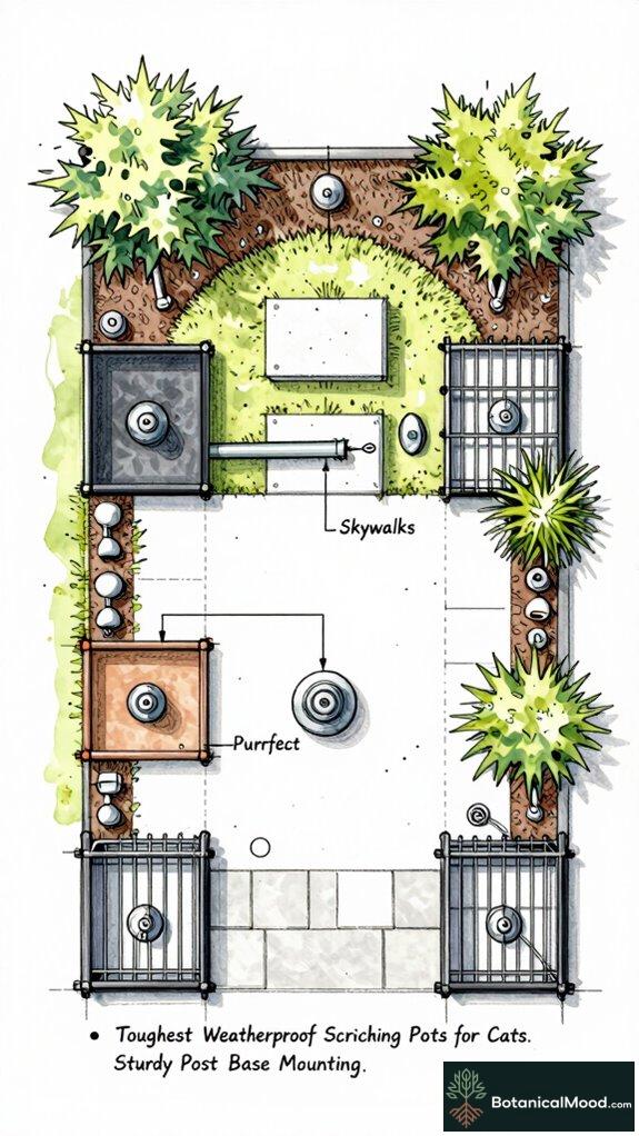 durable outdoor cat installations