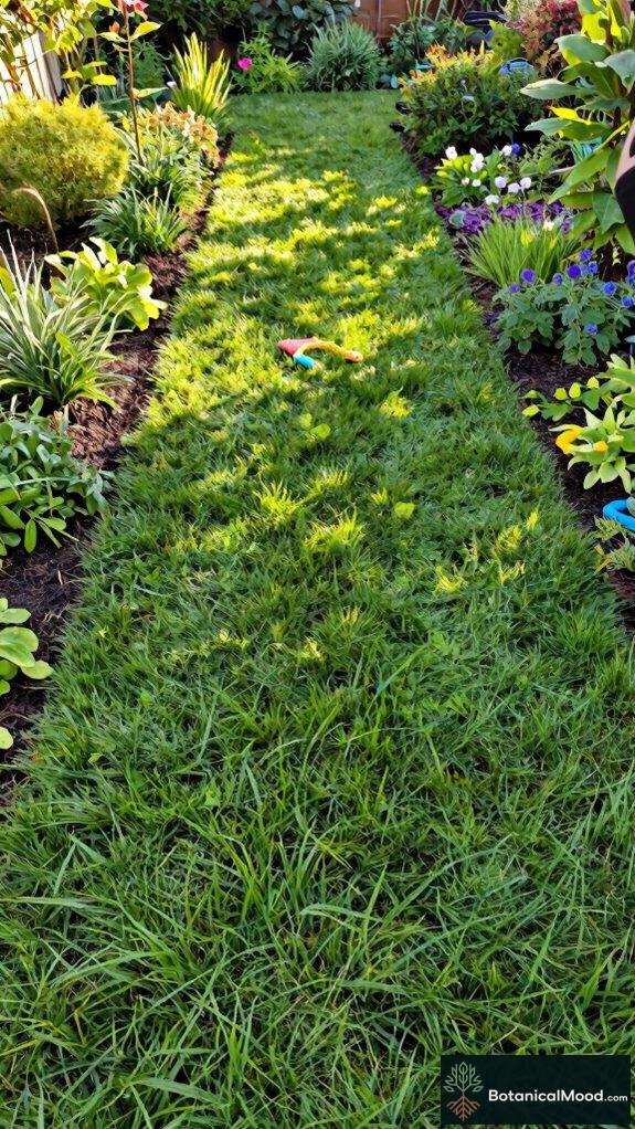 early morning deep watering