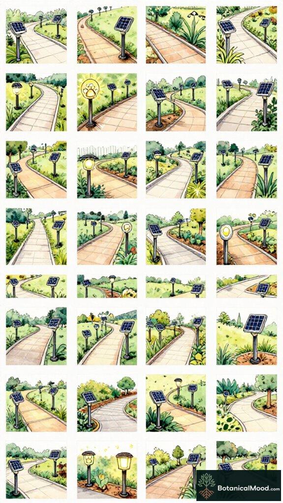 eco friendly solar path lighting