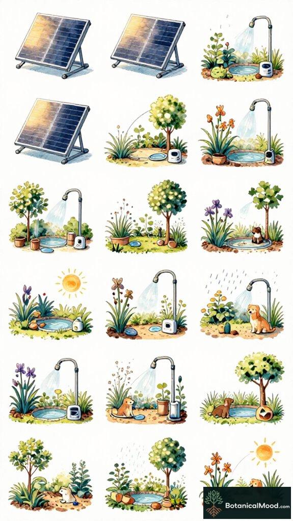 DIY Solar Misting Systems For Your Garden Pet Oasis