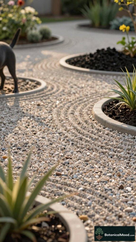 gravel maintenance and replenishment