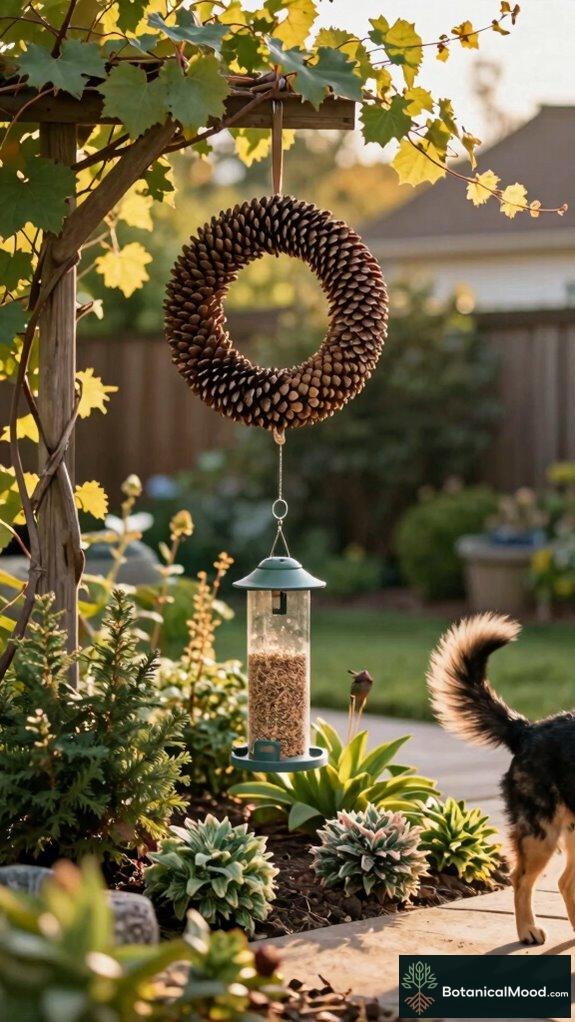 high energy winter bird feeder