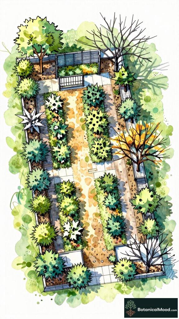 inviting foraging corridors design