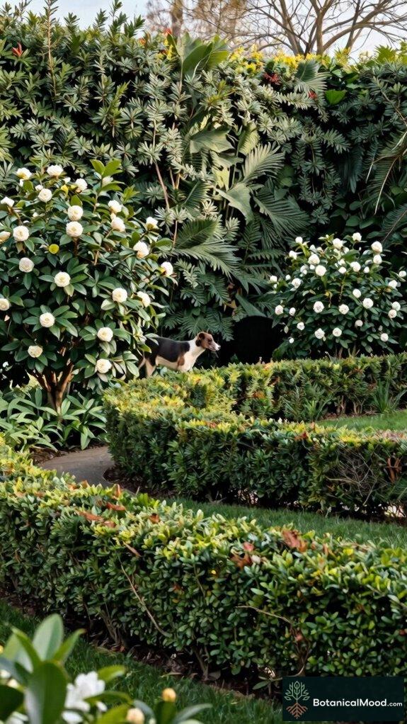 layered hedges for security