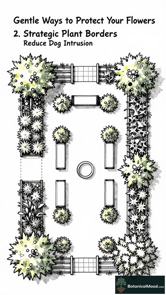 living deterrent garden design