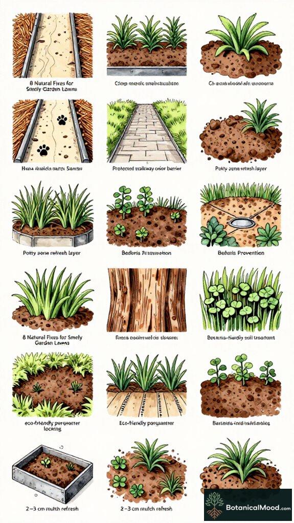 natural remedies for lawn odor