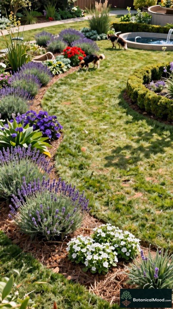 pet friendly garden design principles