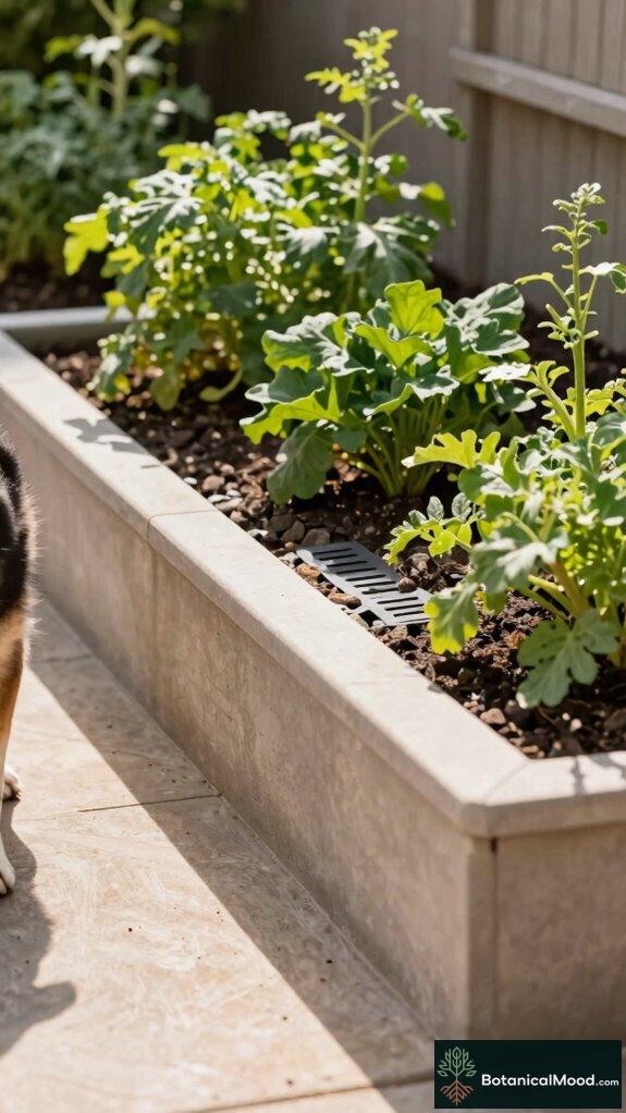 pet safe composting raised beds