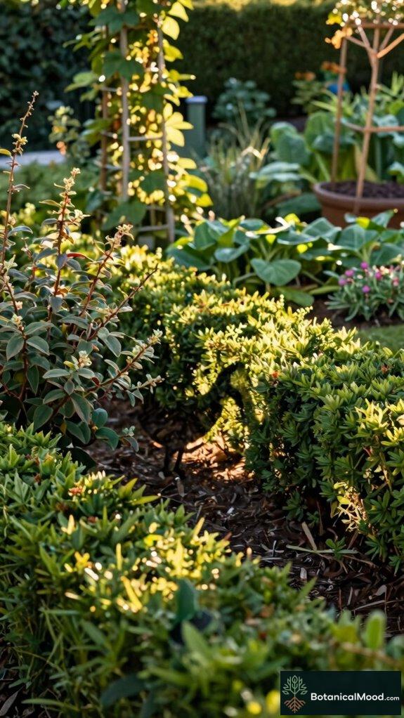 plant barriers for predators