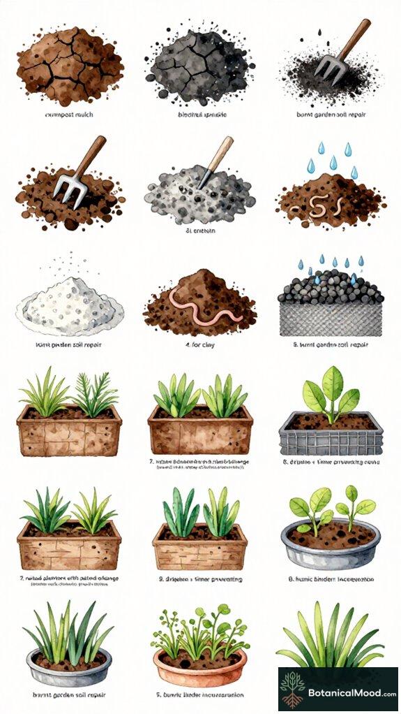 revitalize damaged garden soil