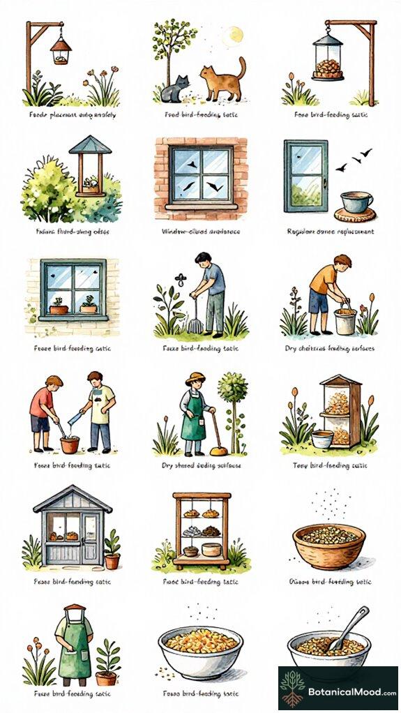 safe bird feeding strategies