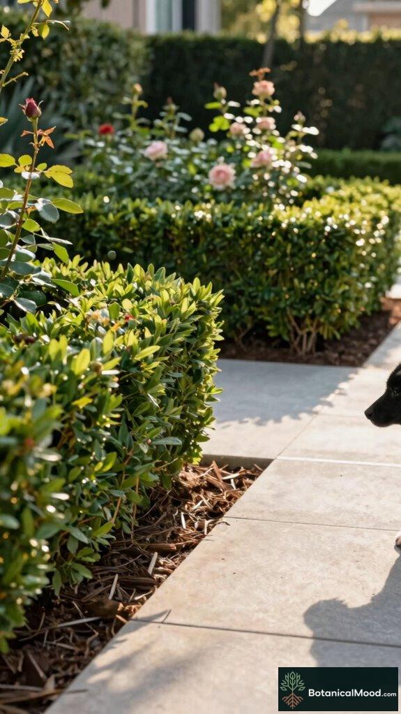 safety with thorny plants