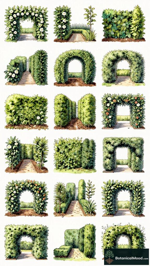 secure pet friendly garden hedges