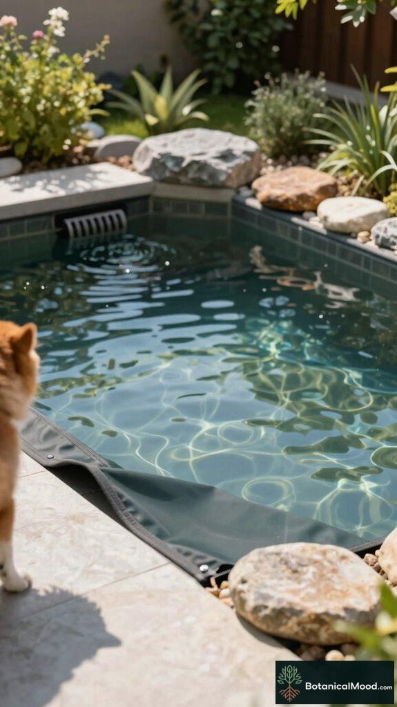 secure pond skimmer safety