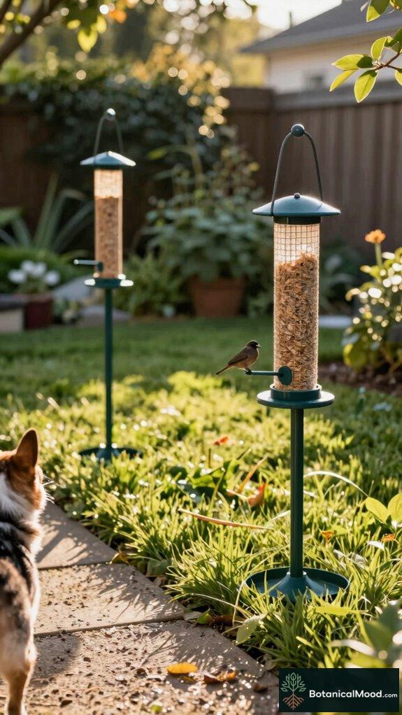 strategic feeder placement guidelines