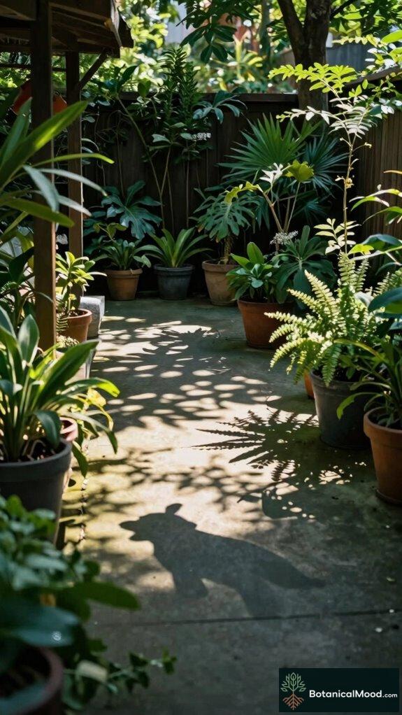 strategic shade and materials