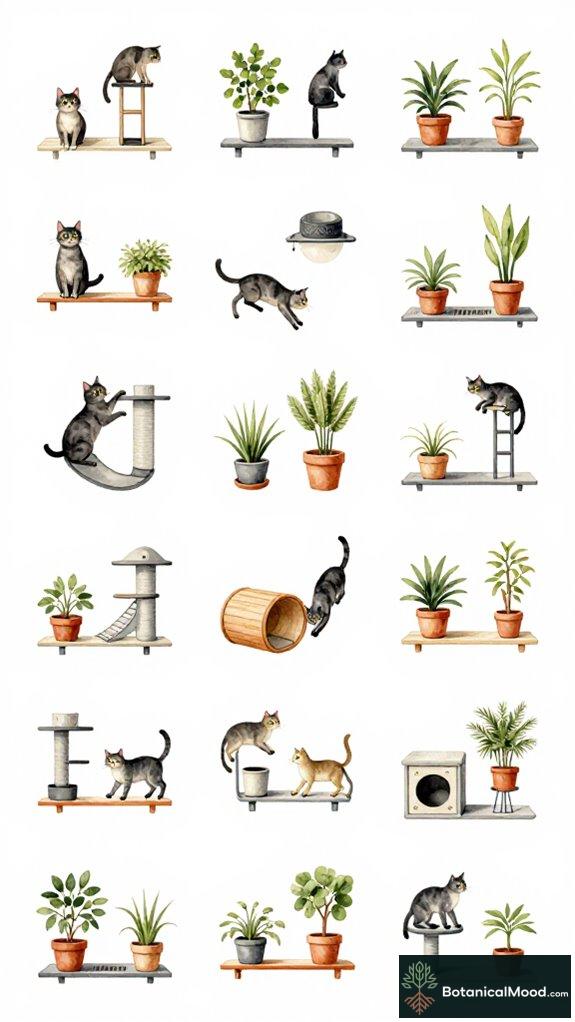 stylish cat friendly shelving solutions