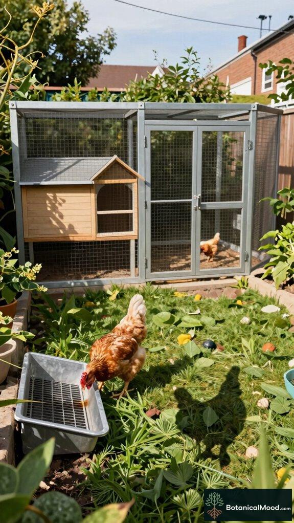 ventilated hybrid chicken coop