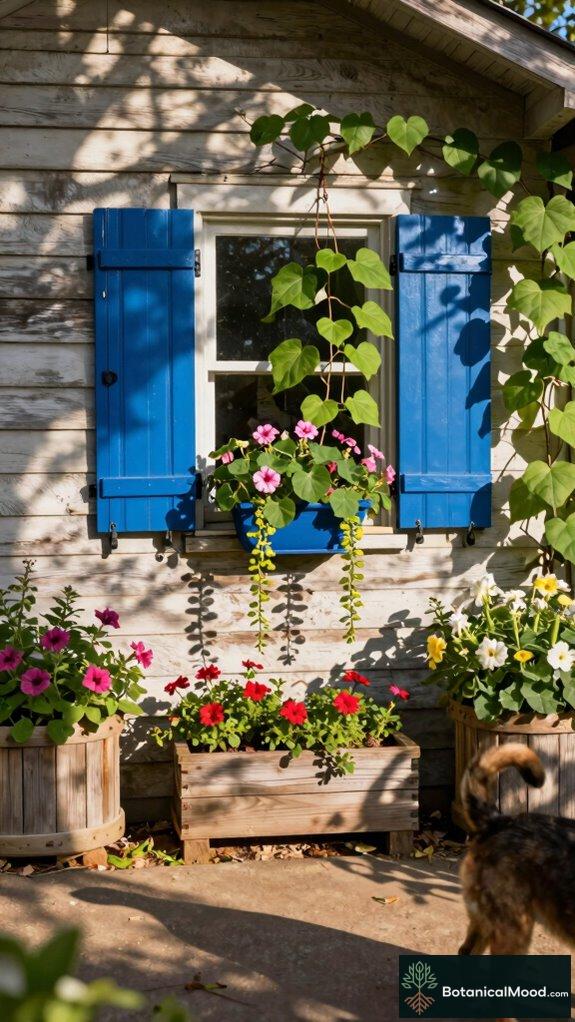 vibrant vertical garden design