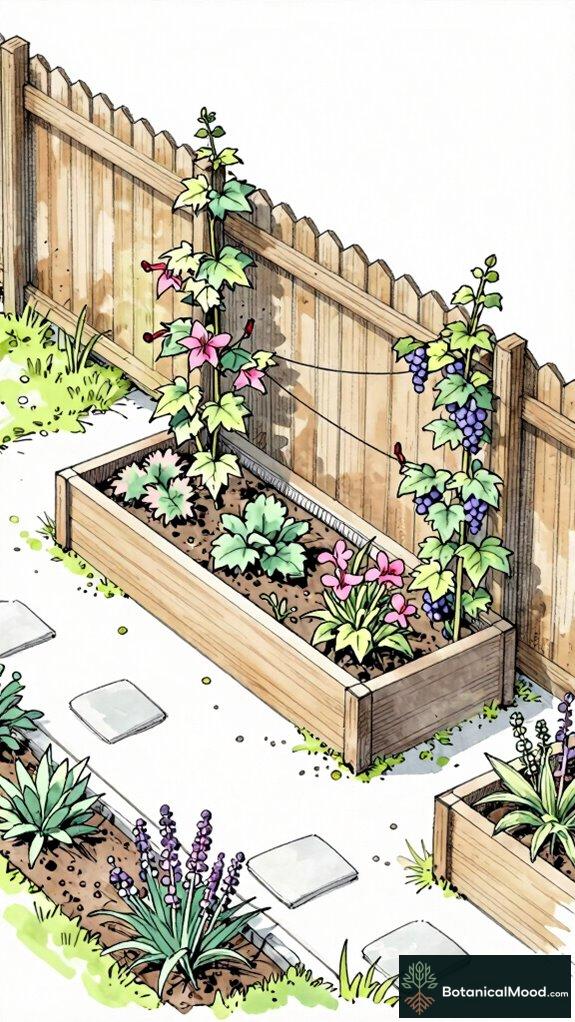 vine training with dog proofing