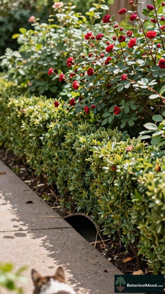 wildlife friendly hedge design
