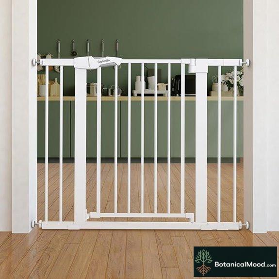 BABELIO Adjustable Pressure Baby & Pet Gate